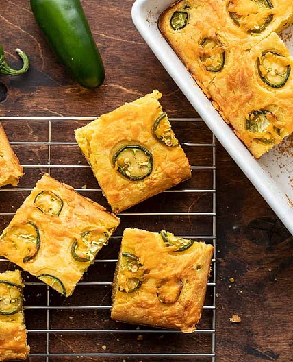 Jalapeño Cheddar Cornbread