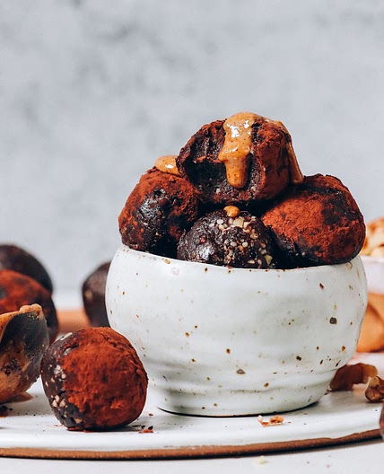 No-Bake Brownie Bites