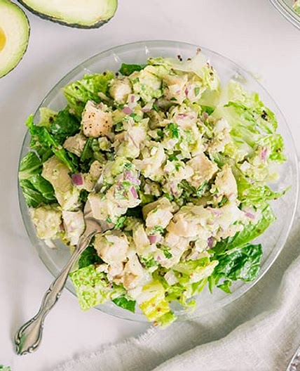 Guacamole Chicken Salad (PCOS-Friendly)