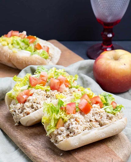Guedilles au Poulet (Chicken Salad Sandwiches)