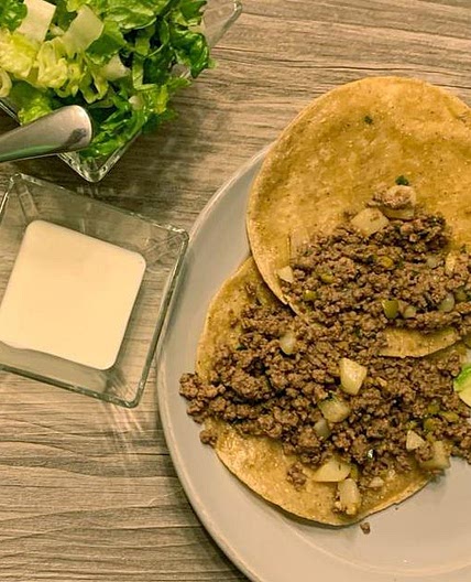 Receta de Tacos de carne molida