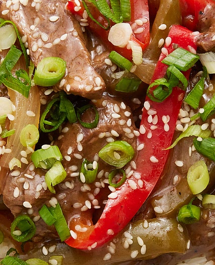 Crockpot Pepper Steak