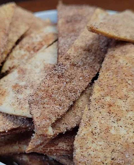 Homemade Cinnamon Tortilla Chip Recipe