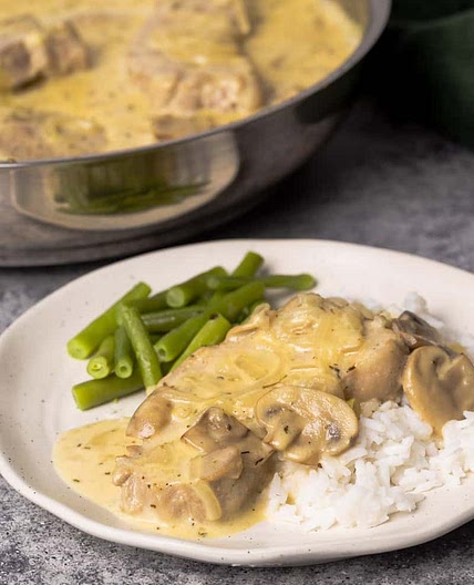 Pork Stroganoff