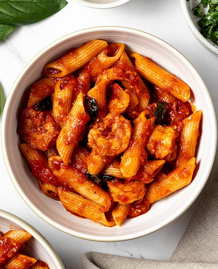 Shrimp Arrabbiata