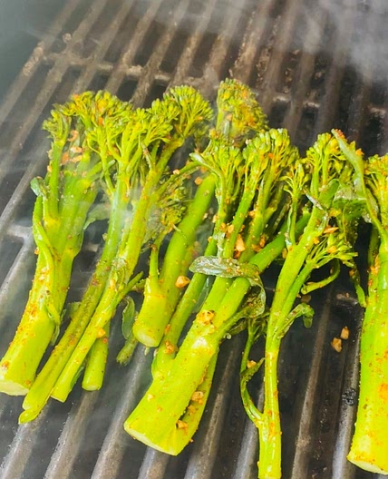 Grilled BBQ Broccolini