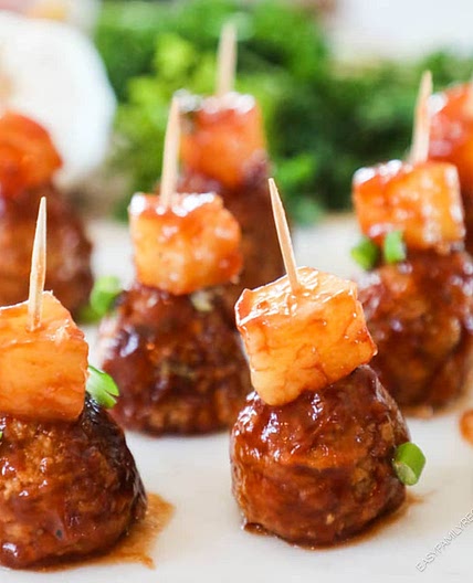 Hawaiian Meatballs