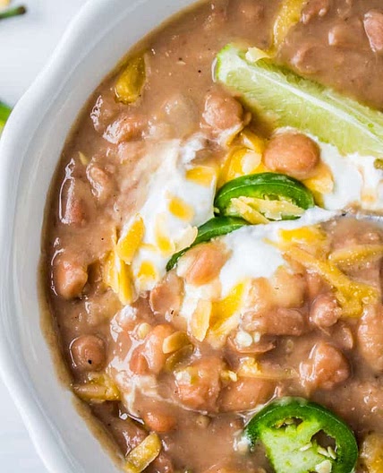 Traditional Tejano Beans (Mexican Pinto Beans)