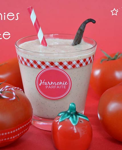 Smoothies tomate vanille