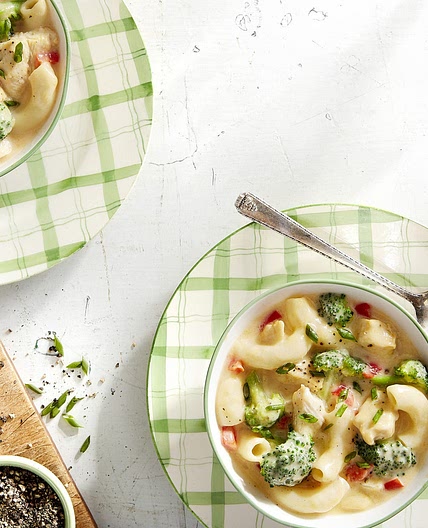 Creamy Mac-and-Cheese Chicken Soup