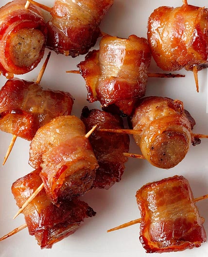 Air-Fryer Sausage Bacon Bites