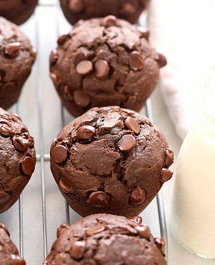 Healthy Chocolate Muffins