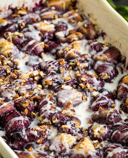 Blueberry Cobbler Bubble-up