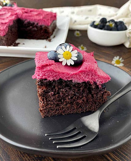 Blueberry Chocolate Cake