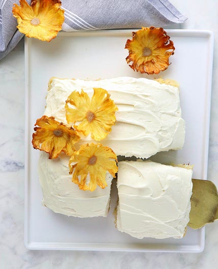 Vegan Pineapple Cake