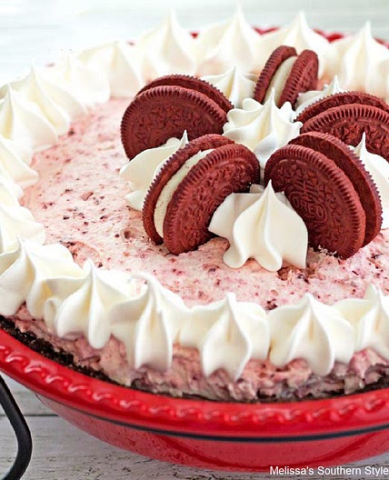 Red Velvet Ice Box Pie