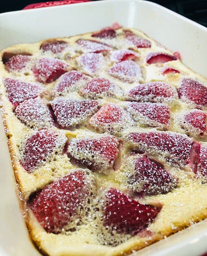 Strawberry Clafoutis