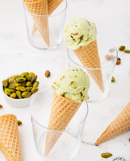 Easy Pistachio Ice Cream Recipe