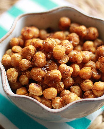 Pan-Fried Curried Chickpeas