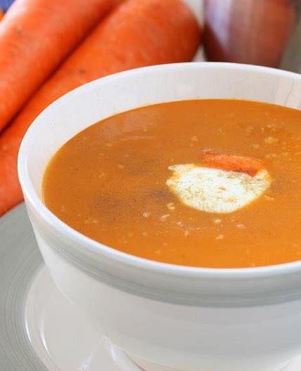 Receita de Creme de cenoura simples