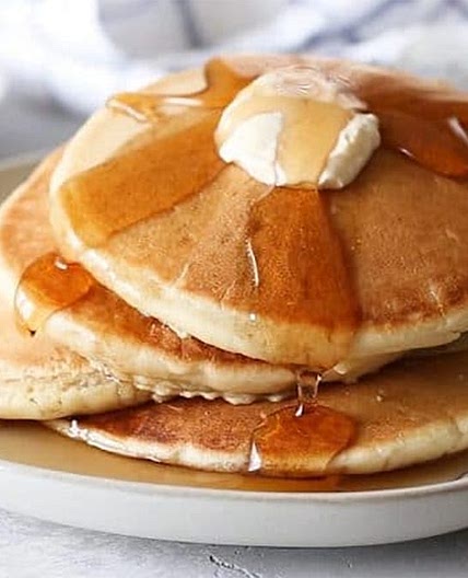 Extra Fluffy Dairy Free Pancakes