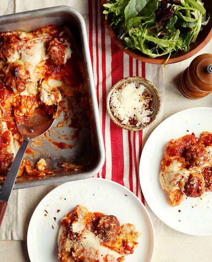 Meatball Sub Casserole