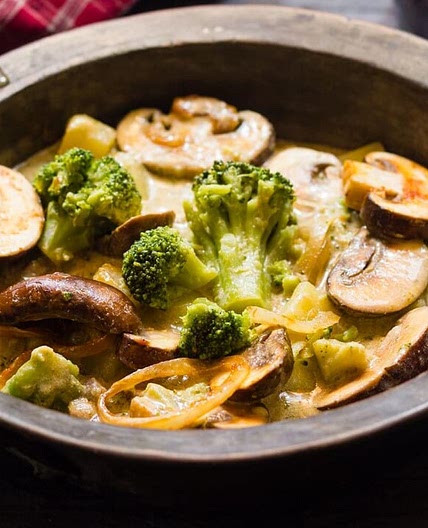 Ratsherrenpfanne: German Vegetable and Mushroom Stew