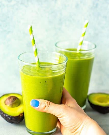 The Creamiest Avocado Smoothie