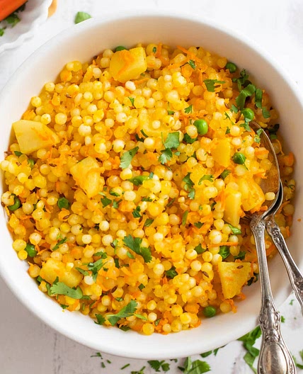 Sabudana Khichdi (Easy, Healthy Recipe)