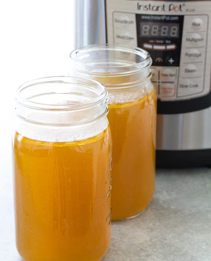 Instant Pot Bone Broth (or Chicken Stock)