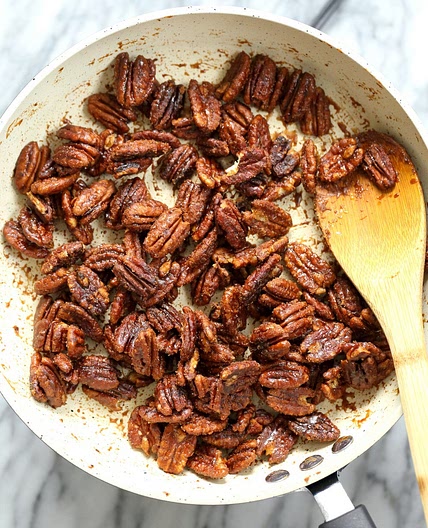 Vegan Candied Pecans (Oil-free)