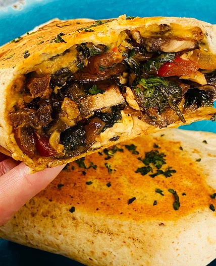 Blackstone Veggie Hummus Wraps