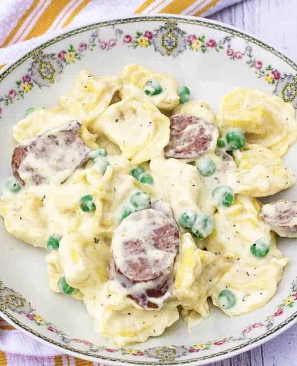 Instant Pot Creamy Tortellini with Sausage