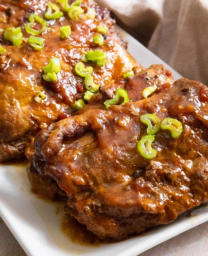Slow Cooker Spicy Sweet Country-style Ribs
