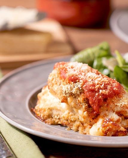 Air-Fryer Stuffed Chicken Parm