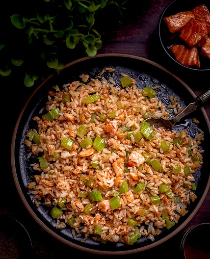 Salmon Fried Rice