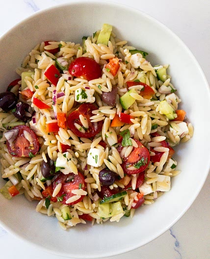 Greek Orzo Salad
