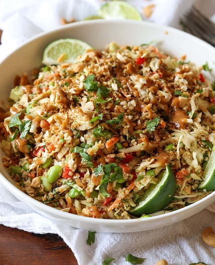 Thai Quinoa Crunch Salad