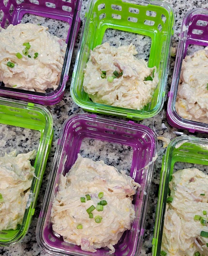 Skinny Slow Cooker Crack Chicken