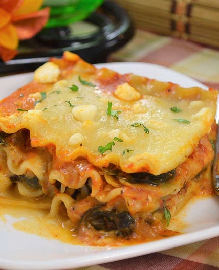 Artichoke Spinach Lasagna