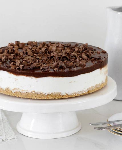 No-Bake Chocolate Cheesecake