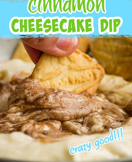 Cinnamon Cheesecake Dip {Keto option}