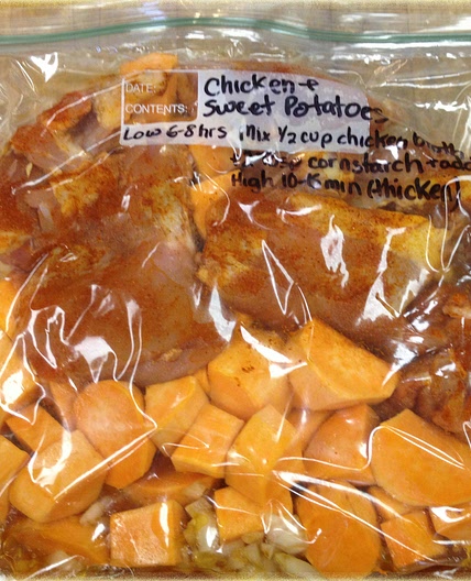 Crock-Pot Chicken Sweet Potatoes