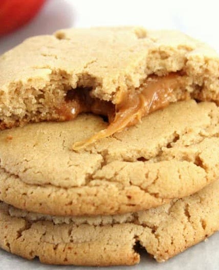 Caramel Apple Cider Cookies