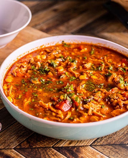 Crock Pot -Chicken Tortilla Soup