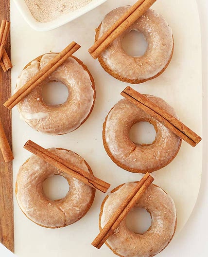 Baked Apple Cider Doughnuts