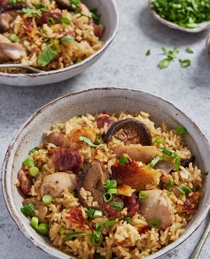 One Pot Honey Soy Chicken & Rice