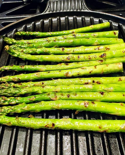 Grill Pan Asparagus