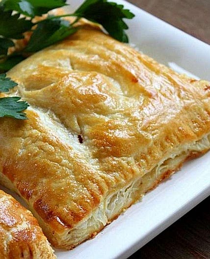 Receita de Folhado de abacaxi com bacon