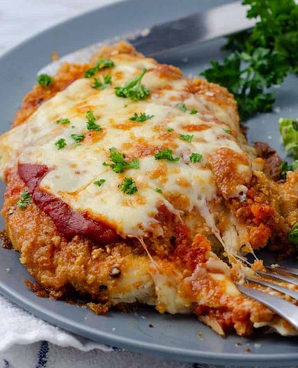 Keto Baked Chicken Parmesean